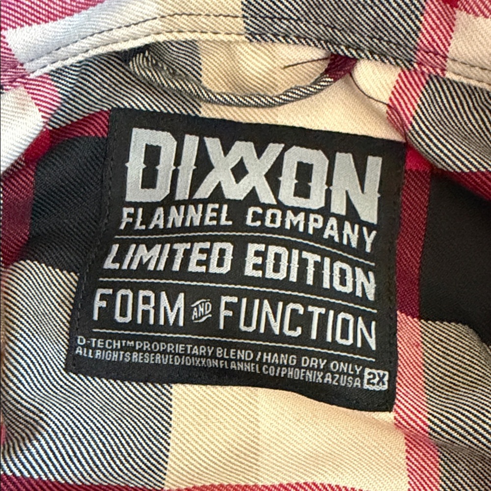 Dixxon Flannel Company Limited Edition Snap on - Picture 3 of 4